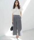 組曲 【WEB限定】ジョーゼットジャージーワイド パンツ