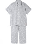 ワコール／睡眠科学 パジャマ 5分袖 半袖 8分丈 綿100%(本体) 【SOU・SOU（R）】 レディース YDT162 睡眠科学／ワコール