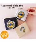 tsumori chisato CARRY ラブワッペン 2つ折り財布 ミニ財布