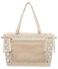 WEGO 【痛バ＆推し活グッズ】ガーリーレースアップ痛バッグS