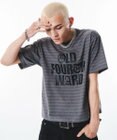 WEGO 【ユニセックス着用ITEM】ボーダ－グラフィックT（SS）