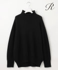23区 【R(アール)】カシミヤブレンド ロールネックニット