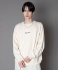 WEGO アクセ付きワンポイントニットプルオーバー（LS）