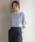 J.PRESS LADIES L 【WEB限定カラーあり・2way】エステネージュ TYPEWRITER STRIPE シャツ