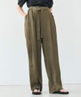 BEIGE， 【洗える・VERY 6月号掲載】PAWPAW / ウエストリボンタックワイドパンツ
