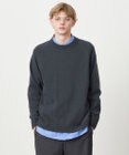 ATON WOOL COTTON BRUSHED | クルーネックセーター - UNISEX