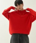 AMERICAN HOLIC ブラッシュヤーンタートルネックニットプルオーバー