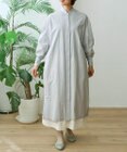 muuc 〈2WAY〉〈遠州織物の工場で織られた上質なコットン生地〉スタンドカラー 羽織り＆シャツワンピース