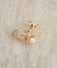 YECCA VECCA キャットパールブローチ