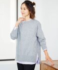 J.PRESS LADIES 【洗える】CASHMERE BLEND クルーネック ニット