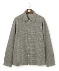 J.PRESS MEN 【KING SIZE】KANEMASA グレンチェック サッカージャージー コーチジャケット