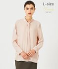 BEIGE， 【洗える・L-size】EVA / ボウタイロングスリーブブラウス