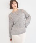 earth music&ecology メッシュニットプルオーバー