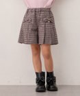 ANY KIDS チェック柄 ショートパンツ