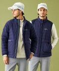 23区GOLF 【MEN】【防風/撥水/ストレッチ】【袖取り外しで2WAY】キルティング ブルゾン