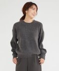 Feroux 【洗える】クルーネックニット プルオーバー