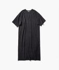ATON HARD WASHED SUVIN | オーバーサイズＴシャツドレス