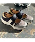 MODE ET JACOMO <MODE ET JACOMO>【軽量】厚底ベルテッドスニーカー