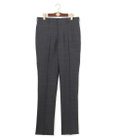 J.PRESS MEN 驚きの軽さ【洗える / 高通気性 / ストレッチ性 / 防シワ】グレナカートチェック スラックス / ノータック