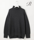 23区 【R(アール)】カシミヤブレンド ロールネックニット