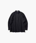 ATON TWIST WOOL WASHER | ジップアップシャツ - UNISEX