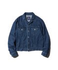 J.PRESS MEN 【J.PRESS ORIGINALS】SHIOTA DENIM Notched Jumper / Made in Japan