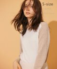 BEIGE， 【WEB限定・S-size】ROGAN / クルーネックニット