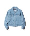 J.PRESS MEN 【J.PRESS ORIGINALS】SHIOTA DENIM Notched Jumper / Made in Japan
