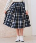 ANY KIDS カラー チェック スカート