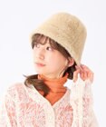 MOONBAT estaa ボリュームヘアリーサーモ バケットハット／サイズ調整可／手洗い