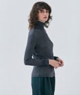 BEIGE， 【定番・新色追加】SORE / コットンシアーハイネックカットソー