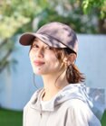 MOONBAT 【新色追加】深さ選べるUVツイルキャップ(かなり深め) つば遮光／洗える／接触冷感／サイズ調整可能