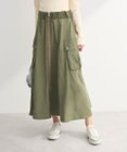 Green Parks ・ＳＵＧＡＲ　ＳＰＯＯＮ　ミリタリーフレアスカート