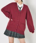 WEGO 【SCHOOL ITEM】ニットカーディガン