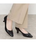 Riz raffinee <Riz raffinee>異素材ポインテッドトゥコンビパンプス