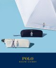 MOONBAT 【WEB限定】POLO RALPH LAUREN 晴雨兼用日傘 折りたたみ傘 ワンポイントベア刺繍 一級遮光 遮熱 UV