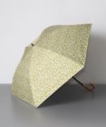 AURORA Blao（ブラオ）小花柄プリントプチ折り晴雨兼用傘（トップフラット折傘）日傘