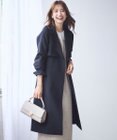ANY SIS L 【洗える】Nobleライトトレンチ コート