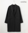 23区 L 【エステータ】シルクリネン チェスターコート