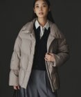 23区 L 【Oggi掲載】シレータフタ ハイネック ショート ダウンコート