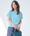 J.PRESS LADIES L 【洗える】メッシュ パターン ニット