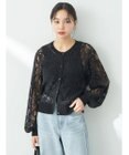 earth music&ecology レースカーディガン