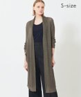 BEIGE， 【S-size】OPTICAL / ロングカーディガン