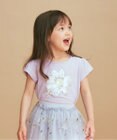 ANY KIDS シャラシャラビーズ Ｔシャツ