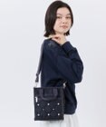 LeSportsac MINI N/S TOTE W/ PEARLS/ディープシーパール