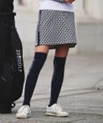 23区GOLF 【WOMEN】【ストレッチ】ハンタードッグ柄 スカート