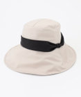 自由区 【撥水・洗える】ワイドブリム ハット