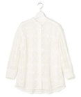 23区 L 【GOLD LABEL】モチーフレース シャツ ブラウス