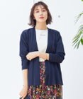 自由区 L 【保湿性/吸湿性/吸水速乾/接触冷感/UVケア】ハンディカーディガン ショート