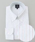 J.PRESS MEN 【WEB・一部店舗限定】ターコイズストライプシャツ/B.D.